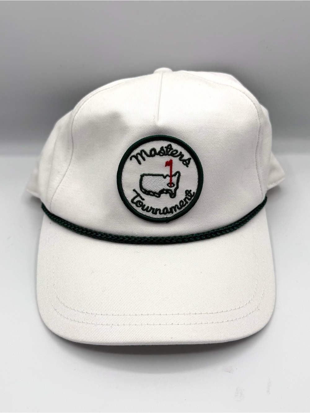Masters Tournament Logo Patch Rope Retro Style American Needle Snapback Hat
